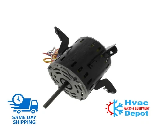 Carrier 5 Speed Blower Motor, 1 PH, 115V, 3/4 HP, 1075 RPM, HC45TQ125