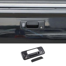 For Toyota Tundra 2014-2020 2021 Matt Black Rear Tailgate Door Handle Cover Trim