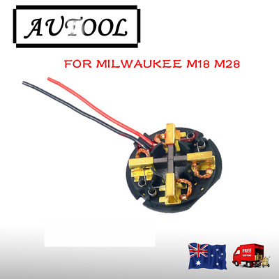 Carbon Brushes For Milwaukee M18 M28 HD18DD HD18PD HD18HIW C18ID 2602-20 AU 