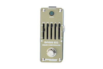 Tom's Line Engineering AEB-3 Bass Eq 5 band Equalizer Bass Guitar Effects Pedal