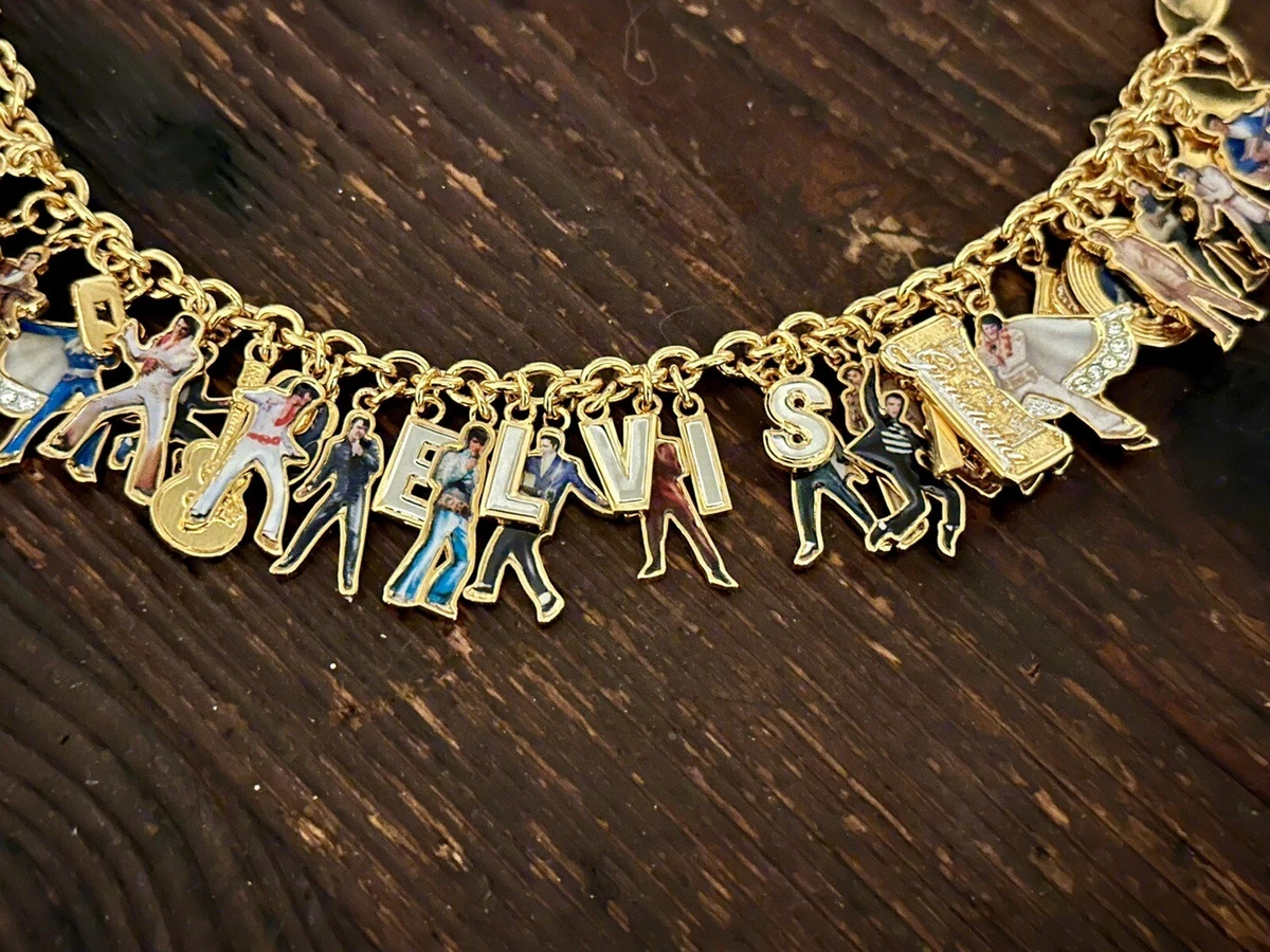 Elvis charm bracelet deals