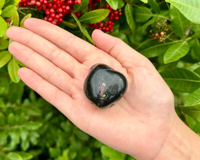 #ad #ad LARGE Black Onyx Tumbled Stones 1.5 2.5quot; Natural Black Onyx Crystals $6.75