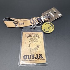 Ouija Mystifying Oracle Neck Lanyard ID Badge Holder Spooky Knows All Answers