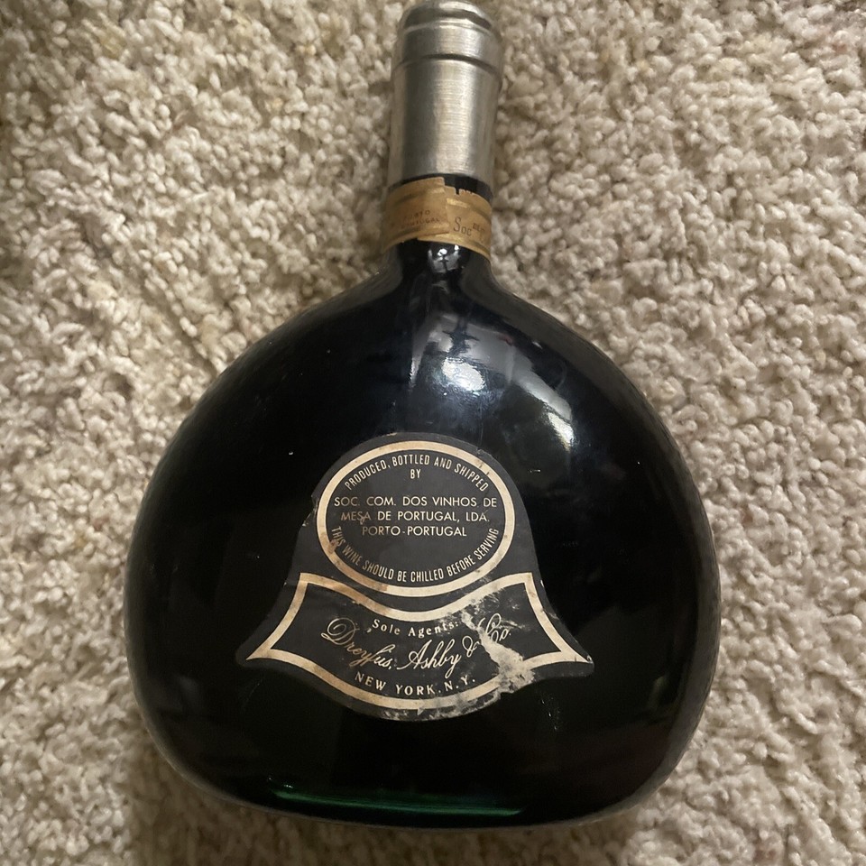 Vintage Mateus Rose Wine EMPTY Green Glass Bottle 75cl Sogrape Portugal