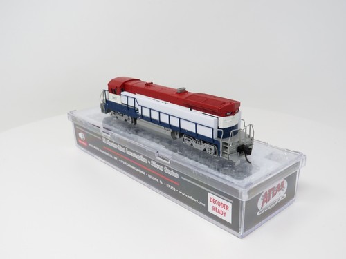 Atlas N 40005446 BC Rail British GE B36-7 Diesel Locomotive DC Freight Train - Imagen 7 de 8
