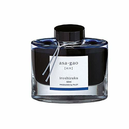 PILOT INK-50-AS iroshizuku Bottle Ink for Fountain Pen asa-gao 50ml from Japan