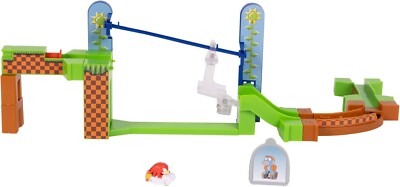 Sonic The Hedgehog Go Go Racers Playset Knuckles Adventure & High Speed Launcher