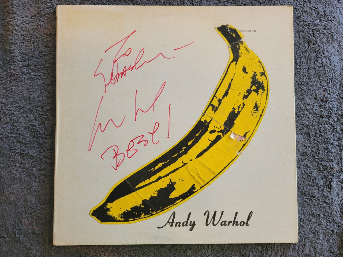 稀少USプロモMono家宝Velvet Undergroundレコードルーリード THE VELVET UNDERGROUND & NICO ANDY WARHOL 1968 PEEL COVER