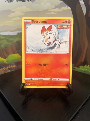 scorbunny pokemon card price Scorbunny SWSH071 Holo Pokemon Promo Card (Sword & Shield Promo Series) +  1x TitanCards® Toploader : Amazon.co.uk: Toys & Games