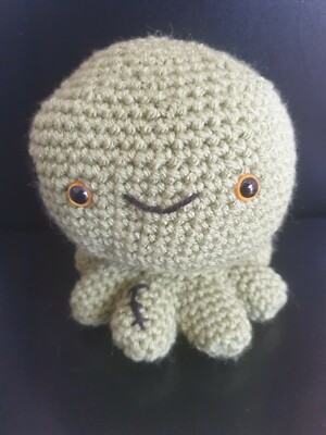 Amigurumi Oktopus - Frankinstein