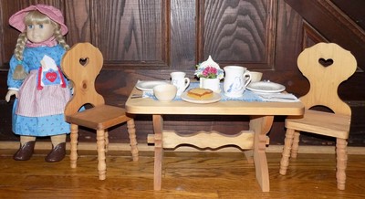 american girl table chair