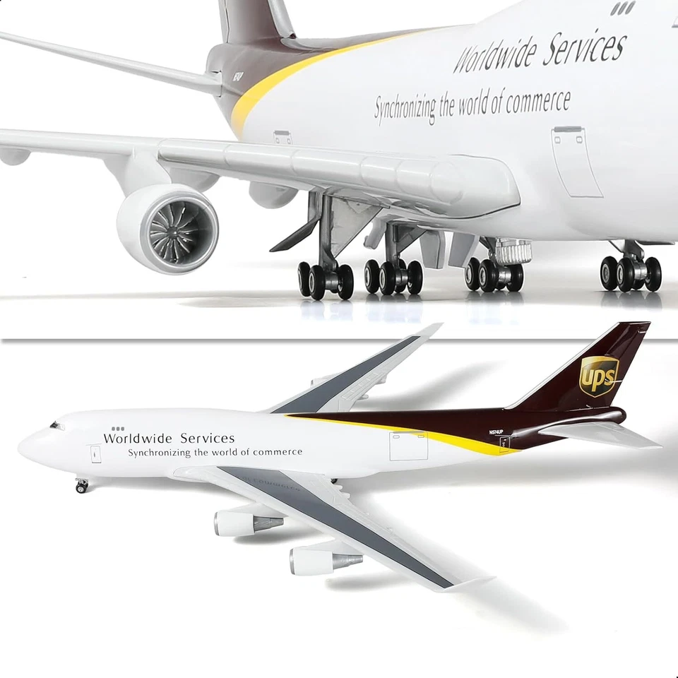 for UPS 1/160 747 Large Scale Model Airplane with Stand for Boeing - Image 4 of 4