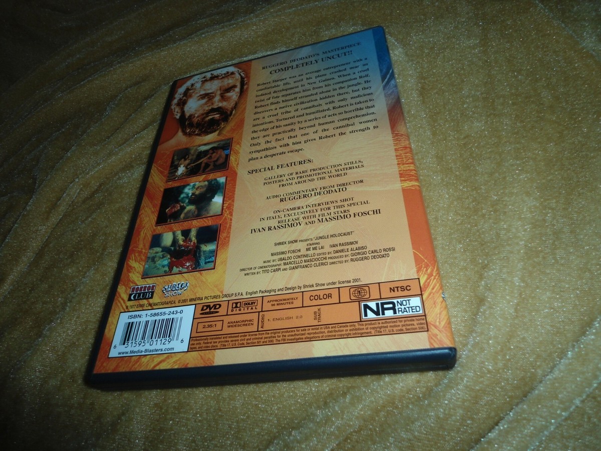 Jungle Holocaust (1977) [1 Disc DVD] 631595011296| eBay