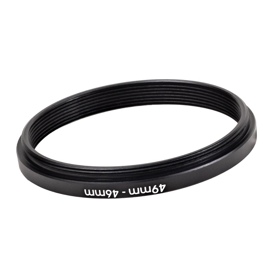49mm to 46mm Stepping Step Down Filter Ring Adapter 49mm-46mm - Image 2 of 2