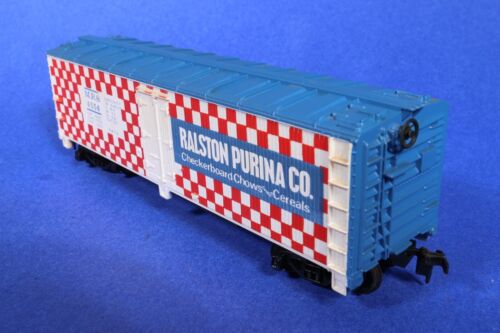 Old Tyco Scala HO Ralston Purina Pubblicità Reefer Boxcar 4554 - Foto 2 di 4