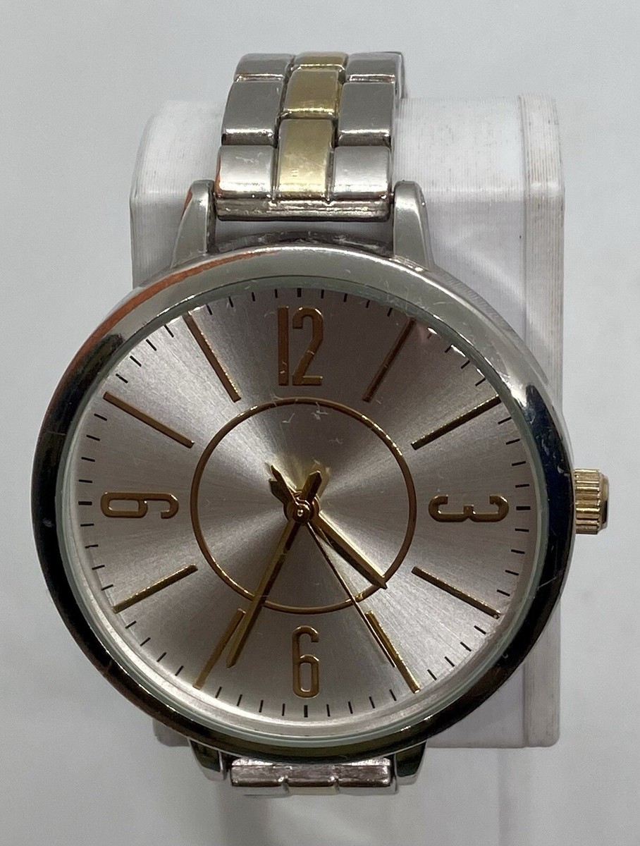 ACCUTIME Ladies Watch Fresh Battery Large Silver Dial 7  display picture 1