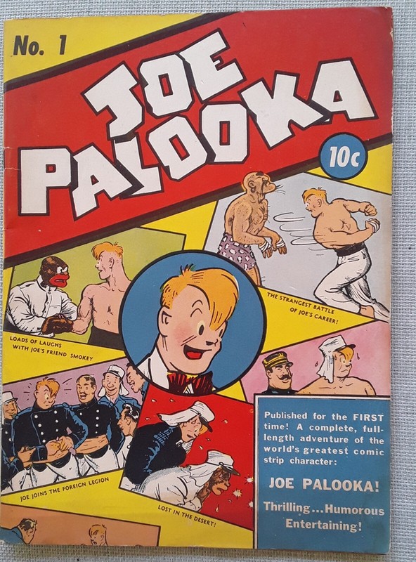 Joe Palooka No. 1 comic book, 1942 first edition