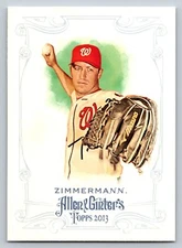 2013 Topps Allen & Ginter #29 Jordan Zimmermann Washington Nationals