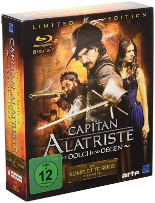 Capitan Alatriste - Mit Dolch und Degen - Komplette Serie  6 Blu-ray's/NEU/OVP
