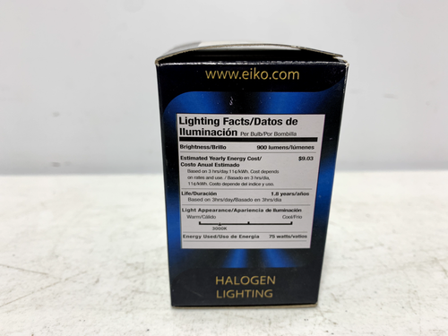 Eiko FSB Light Bulb 120V 75W (lot of 3) - Picture 6 of 8