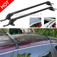 For Hyundai Santa Fe Car Top Roof Rack Cross Bar 43.3" Luggage Carrier w/ Lock