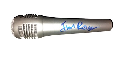 Wcw Microphone JIM ROSS SIGNED WWE AEW WCW WWF announcer Microphone autograph JSA ...