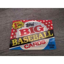 Topps Big Baseball Card Pack 1st Series 1989
