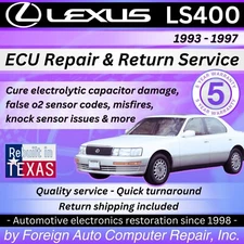 1993 - '97 LS400 Lexus ECU Repair Service - Quick Turnaround - 5 year warranty