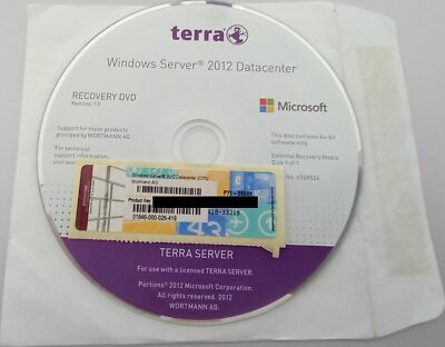 Microsoft Windows Server 2012 Datacenter - 2CPU - Terra - Deutsch