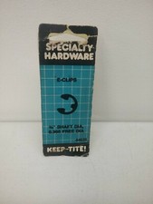 44635 Motormite E - Clips 3/8" Shaft Diameter 0.300 Free Diameter 