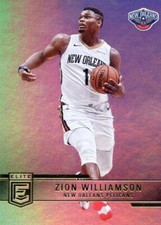 2021-22 PANINI DONRUSS ELITE ZION WILLIAMSON PELICANS NO. 141