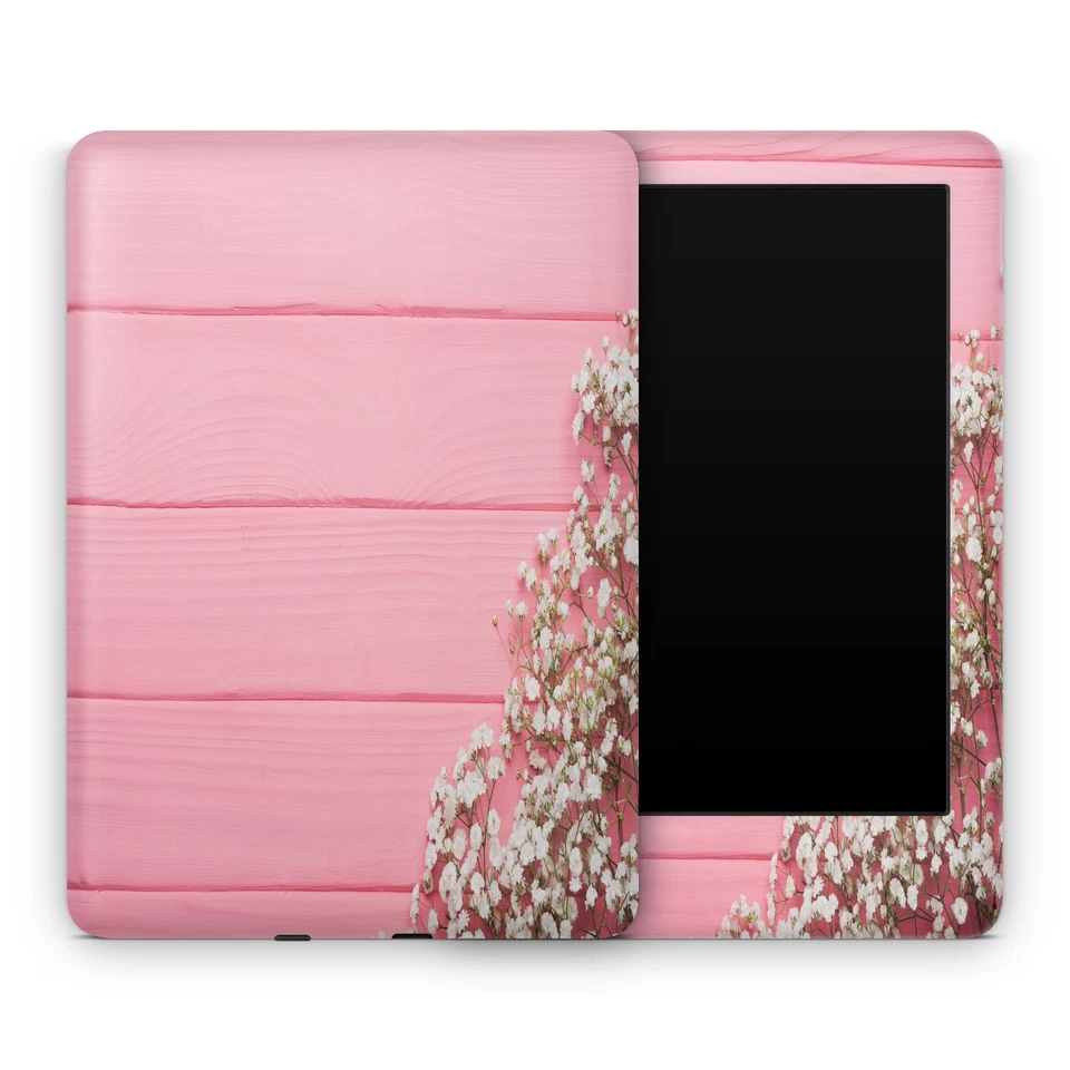 Pink Blossom Amazon Kindle Skin | Kindle Skin Vinyl Wrap - All Kindle Models - Image 2 of 4