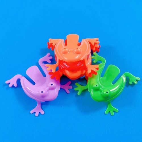 Jumping Plastic Frogs - Pinata Toy Loot/Party Bag Fillers Wedding/Kids~ - Picture 5 of 16