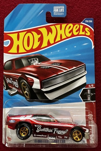 💜 Hot Wheels Rare 2025 STH 🔥 '71 Mustang Funny Car 🔥 with Protector 💜