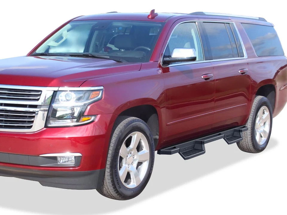 Escalones de bolsillo de acero iArmor Armor ajuste 05-20 Chevy Suburban GMC Yukon XL Avalanche Foto 2 de 4