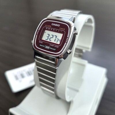 Casio LA-670WA-4DF quartz digital Women Watch Original NEW