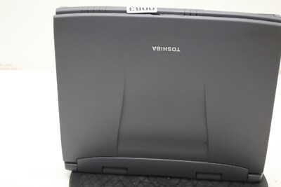 Toshiba Satellite 2595CDT Laptop Intel Celeron MMX 64MB Ram No HDD Bad Battery
