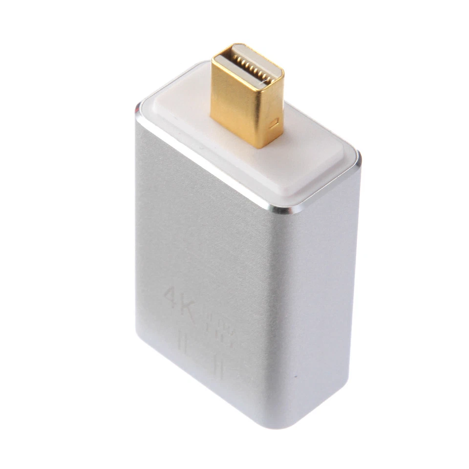 Mini DP DisplayPort to HDMI Converter 4K Adapter for MacBook Pro Air Gold-plated - Image 4 of 4