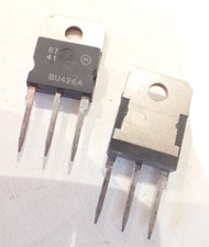MOTOROLA ORIGINAL BU426A NPN TRANSISTOR TO-218 800V 6A 70W UK STOCK X2 PER SALE