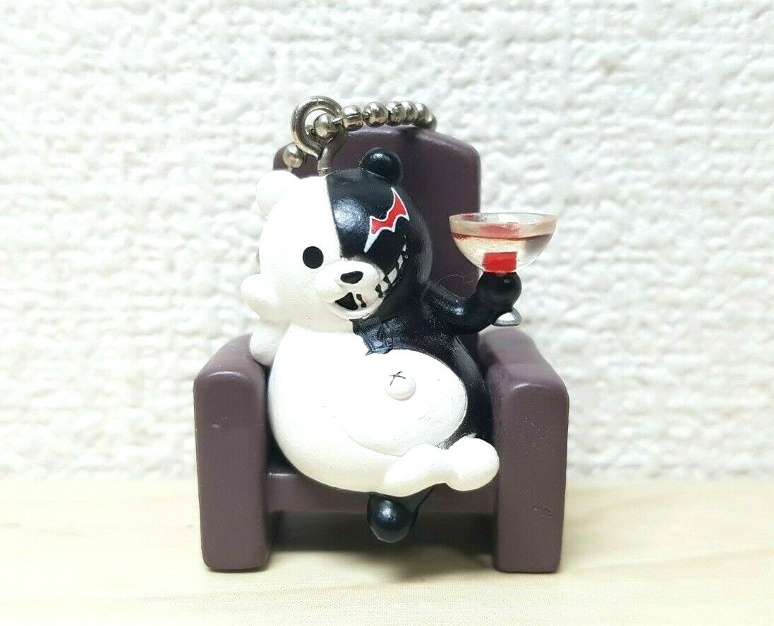 Takara Tomy Danganronpa MONOKUMA Strap Mascot keychain Figure | eBay