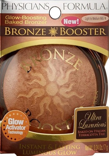 Physicians Formula Bronze Booster Glow-Boosting Baked Bronzer, Light to Medium , - Picture 5 of 6