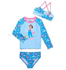 Ms. Rachel Swimsuit Rash Guard Shirt Bikini Girls Size 12 M 18 M 2 3 4 5 Toddler