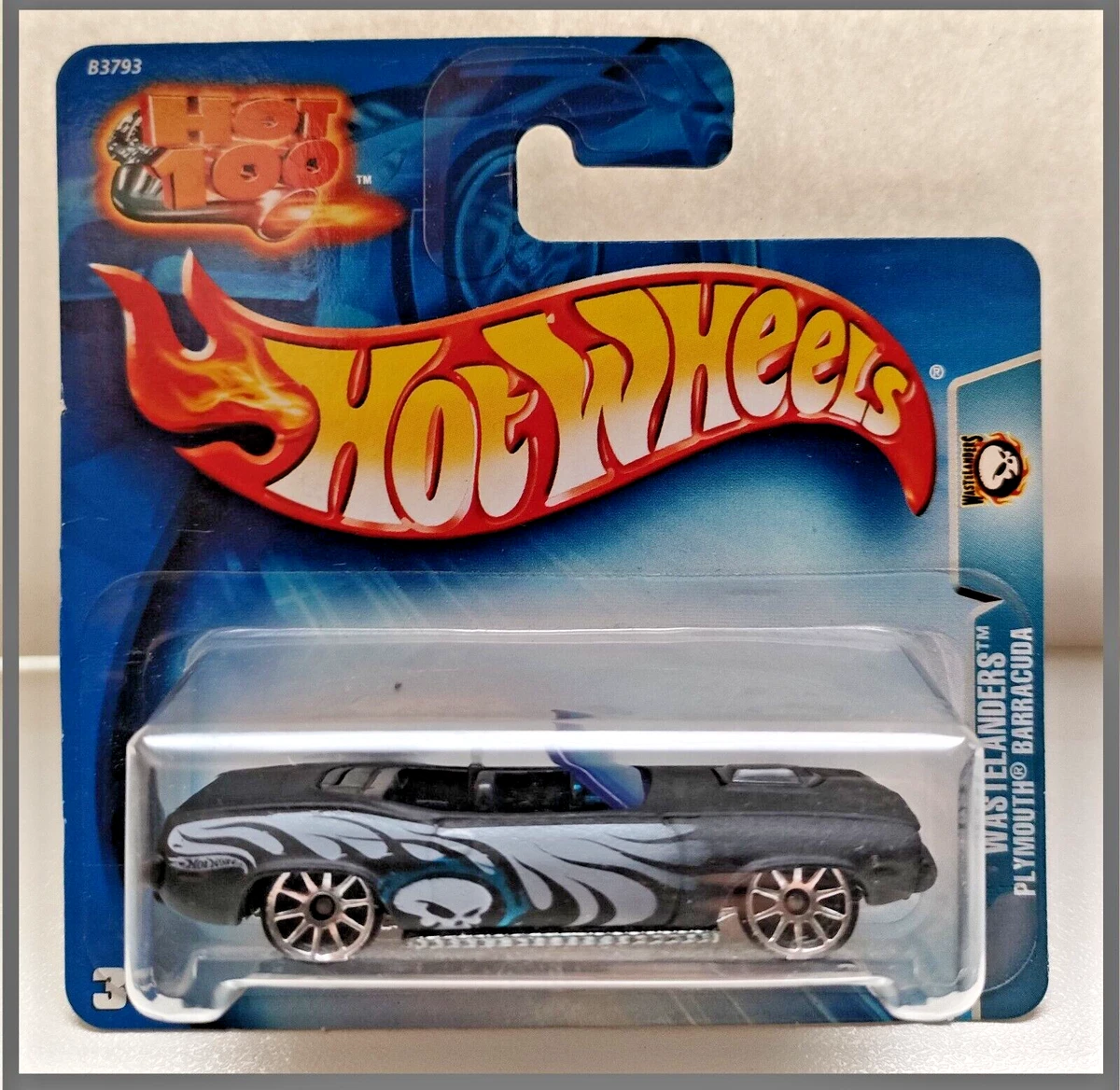2004 Hot Wheels 195 B3793 Wastelanders Plymouth Barracuda