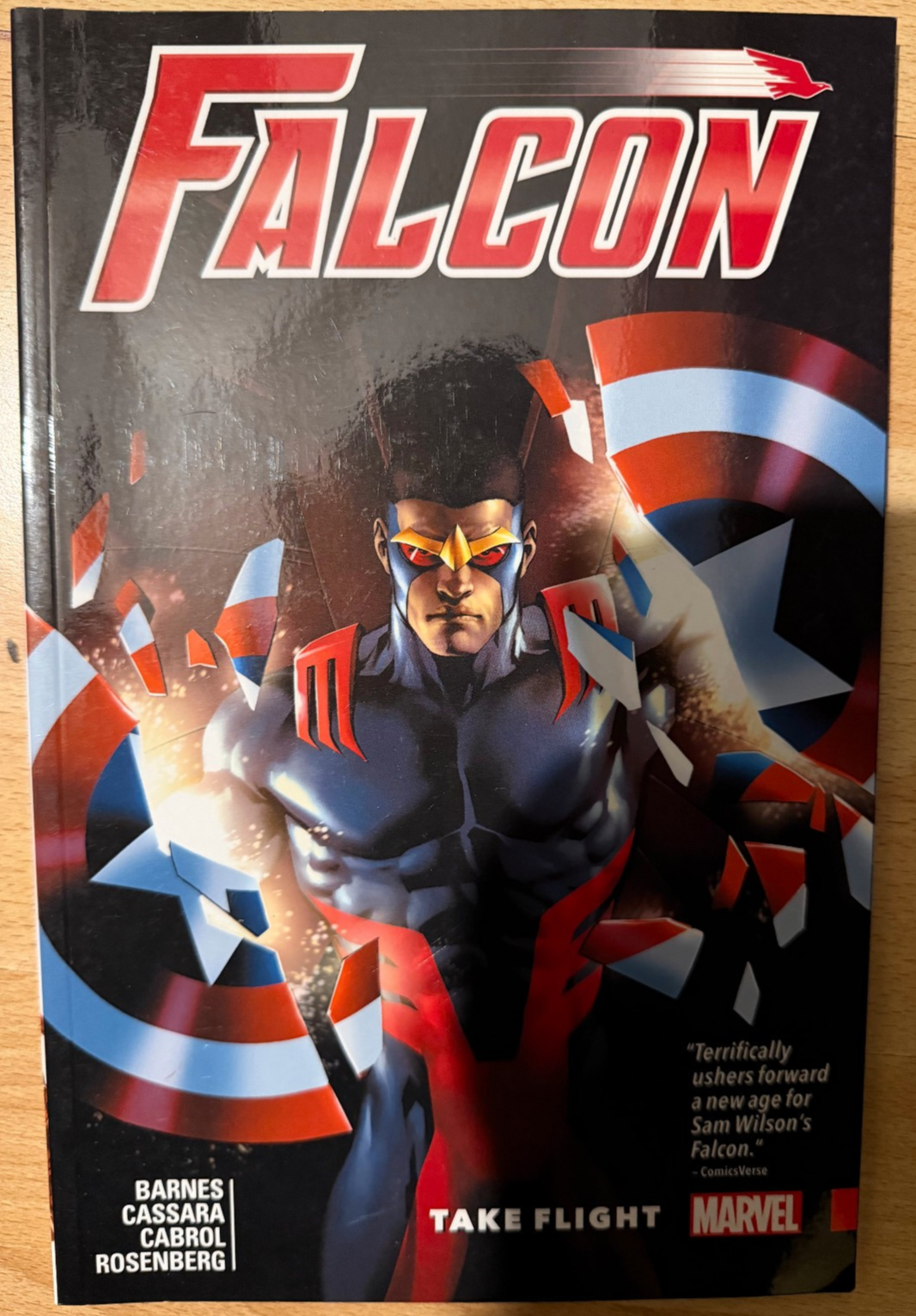 Falcon Take Flight Paperback TPB Graphic Novel Marvel Comics Josh Cassara