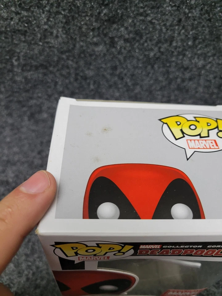 Funko Pop Marvel Deadpool 123 Saltando Exclusivo Cuerpo de Coleccionistas Figura Vinilo Nuevo Foto 3 de 4