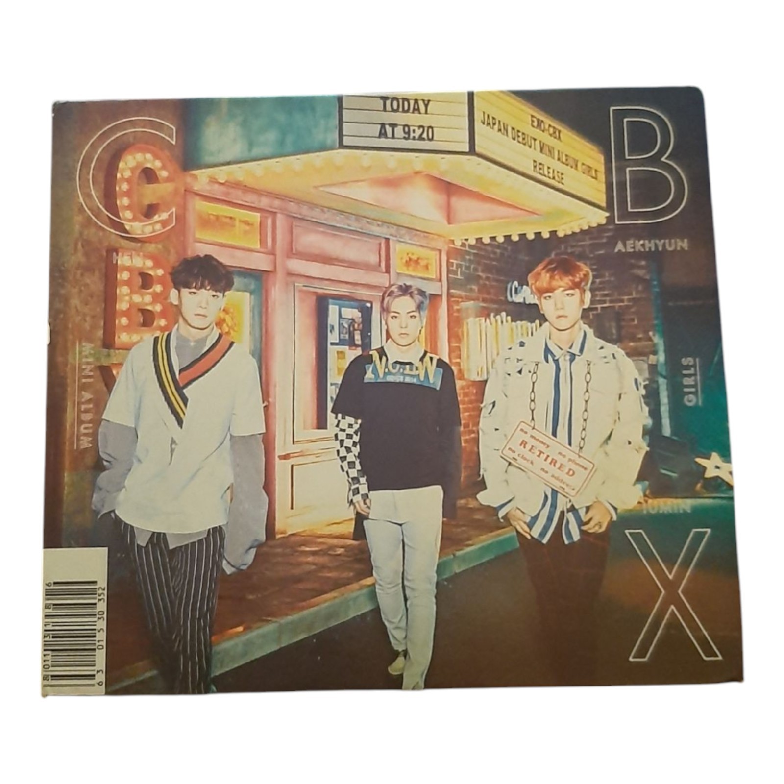 EXO CBX Girls CD DVD Digipak K-Pop First Limited Edition Sammlerstück gebraucht