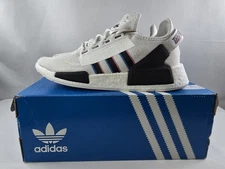 Adidas NMD_R1. V2- Men's Size 10-White/Pink/Blue (IE7278)