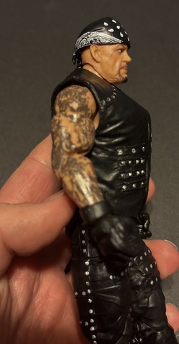 WWE The Undertaker Action Figure Mattel Elite WWF Wrestling Series 85 W/ Bandana - Picture 7 of 8
