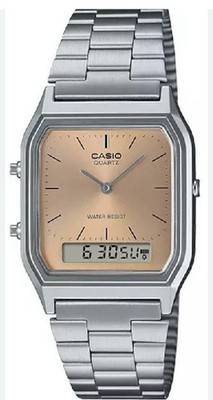Casio AQ230A-4a Ana-Digi  Dualtime Unisex Wrist Watch