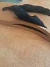 Womens KUAILU Thing Sandals with Arch Support Size 11 Black Material — photo 3